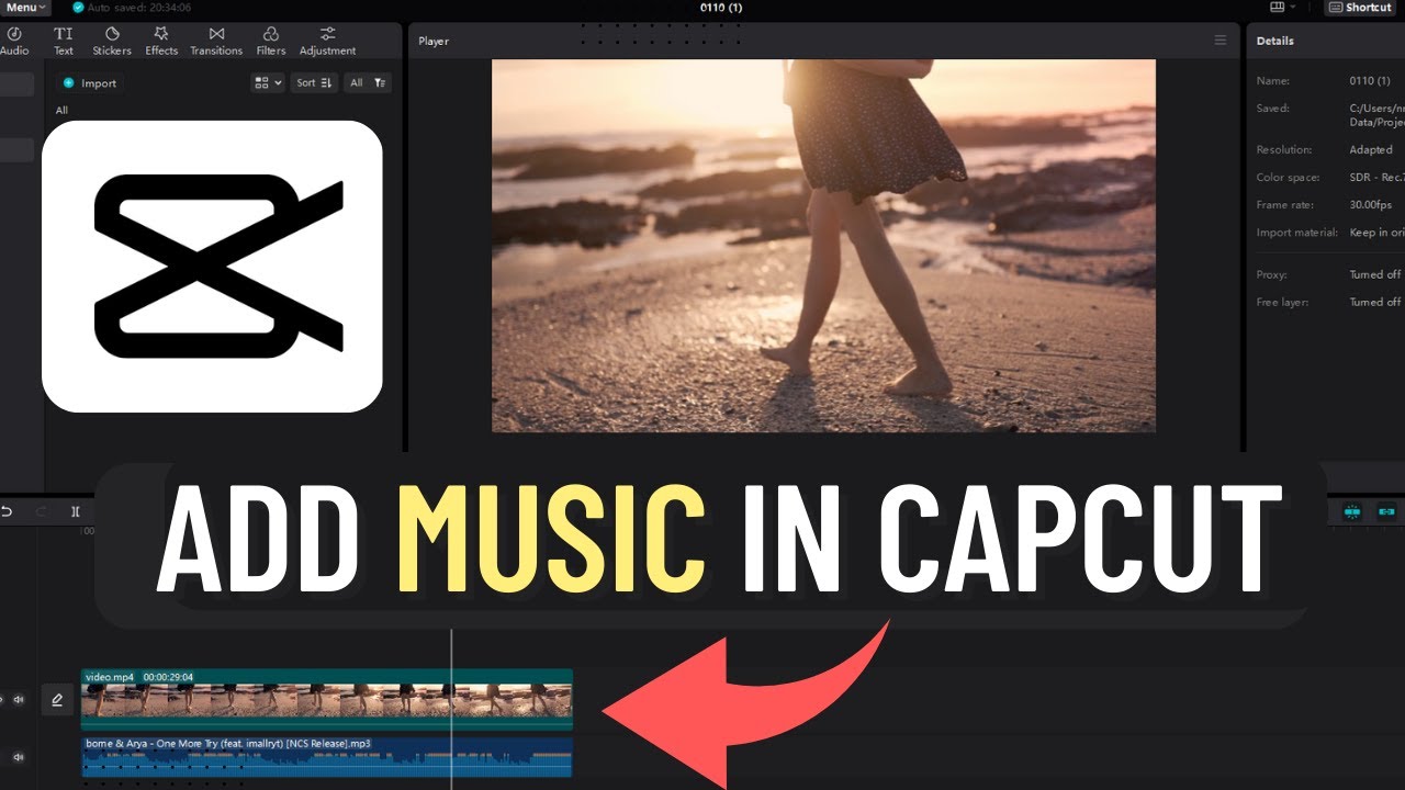 How to Add Music to CapCut