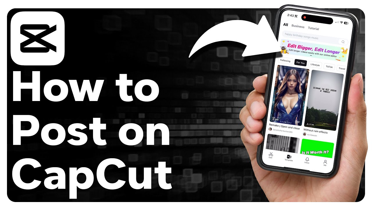 How to Post Videos on Capcut