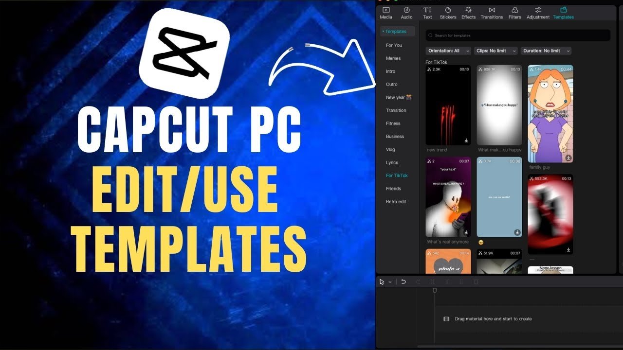 how to use capcut templates on pc 1725824388