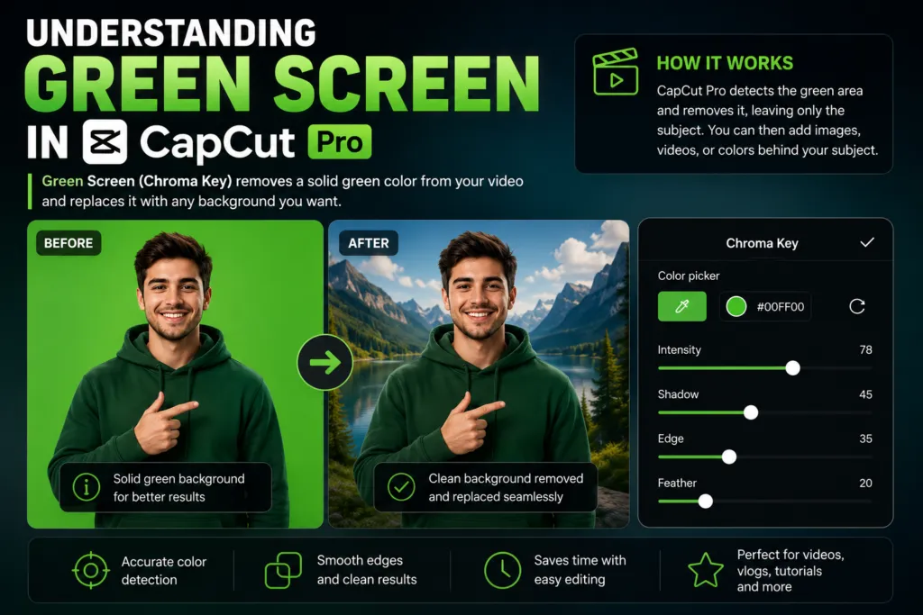 Understanding Green Screen in CapCut Pro