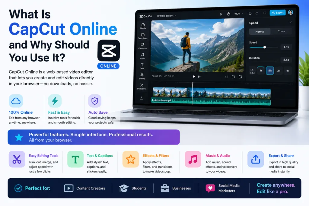 What Is CapCut Online and Why Should You Use It